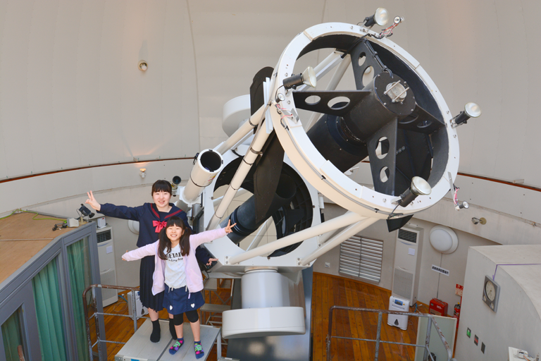 大型望遠鏡＆みさと天文台公式専属モデル