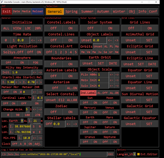 Main GUI