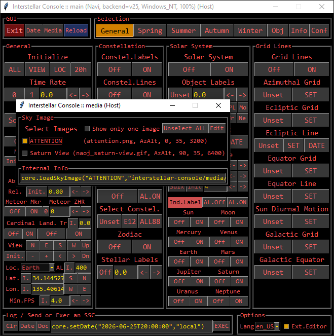 Media GUI